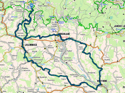 Mapa Vikrbike 2025